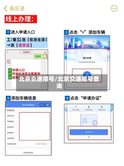 北京交通限号/北京交通限号查询-第3张图片