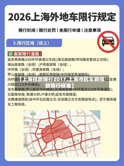 【上海排放限行2017,上海市区车辆排放限行标准】-第3张图片