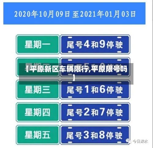 【平原新区车辆限行,平原限号吗】-第3张图片