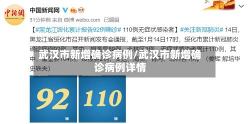 武汉市新增确诊病例/武汉市新增确诊病例详情