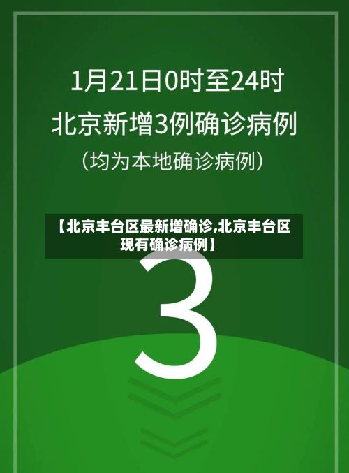 【北京丰台区最新增确诊,北京丰台区现有确诊病例】