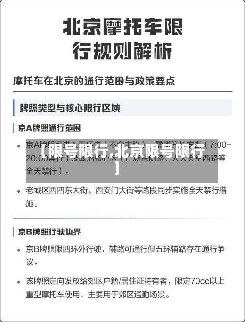【限号限行,北京限号限行】-第3张图片