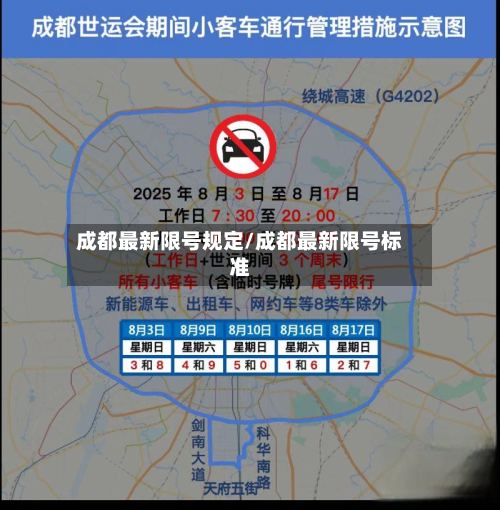 成都最新限号规定/成都最新限号标准-第2张图片