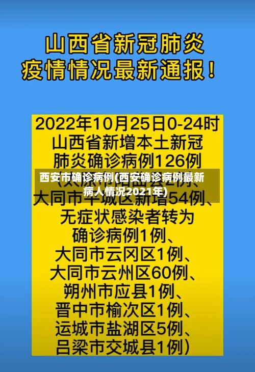 西安市确诊病例(西安确诊病例最新病人情况2021年)-第2张图片