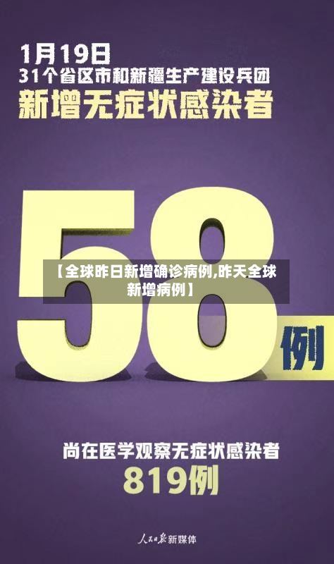 【全球昨日新增确诊病例,昨天全球新增病例】