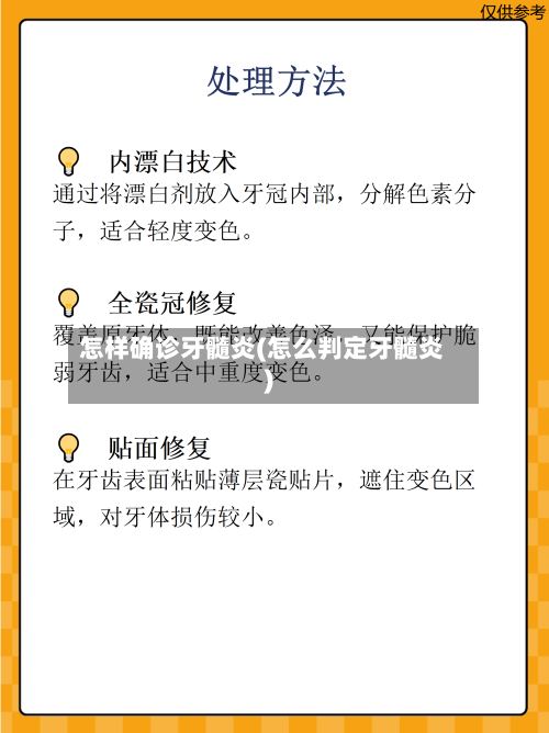 怎样确诊牙髓炎(怎么判定牙髓炎)-第3张图片