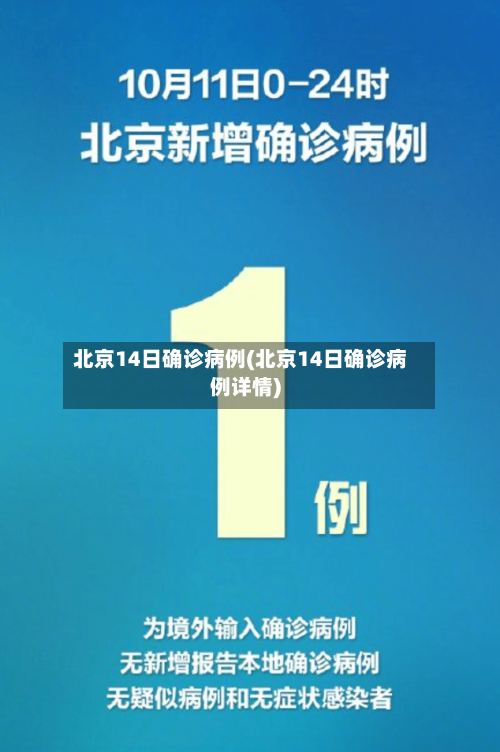 北京14日确诊病例(北京14日确诊病例详情)-第3张图片