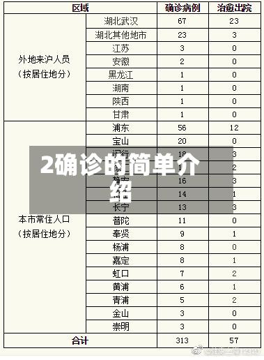 2确诊的简单介绍
