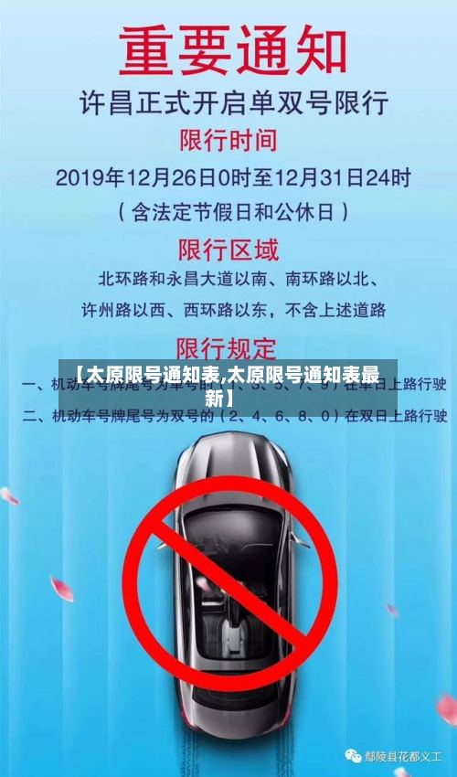 【太原限号通知表,太原限号通知表最新】