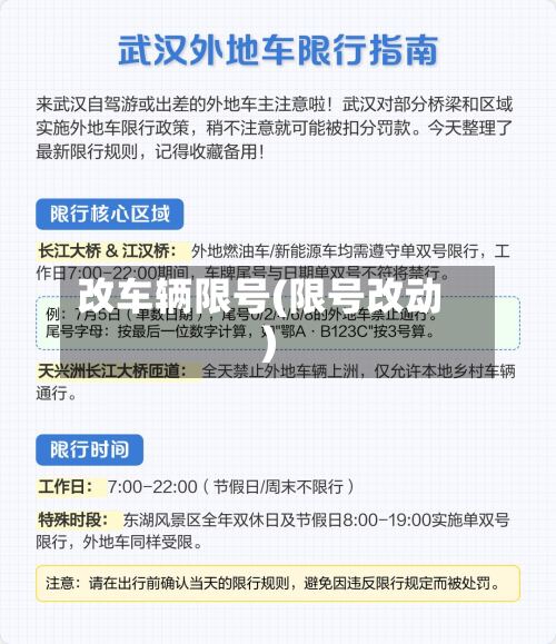 改车辆限号(限号改动)