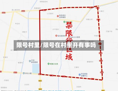 限号村里/限号在村里开有事吗-第2张图片