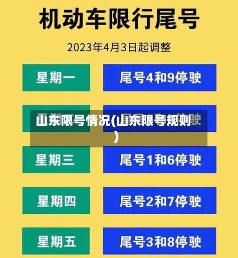 山东限号情况(山东限号规则)-第2张图片