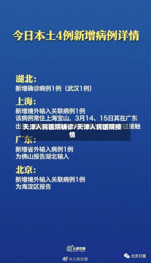 天津人民医院确诊/天津人民医院疫情-第3张图片