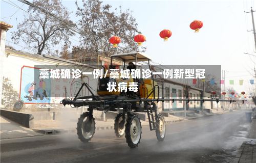 藁城确诊一例/藁城确诊一例新型冠状病毒