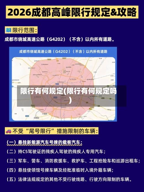 限行有何规定(限行有何规定吗)-第3张图片