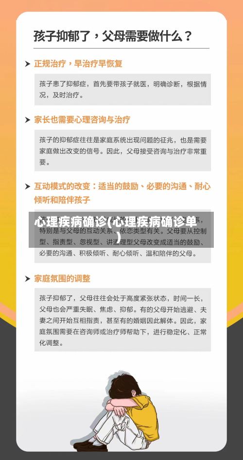 心理疾病确诊(心理疾病确诊单)-第2张图片