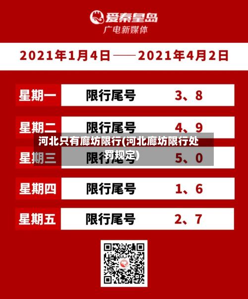 河北只有廊坊限行(河北廊坊限行处罚规定)