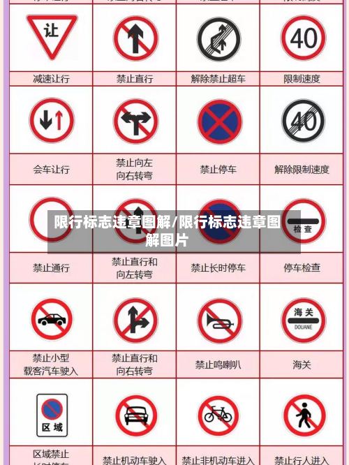 限行标志违章图解/限行标志违章图解图片-第2张图片