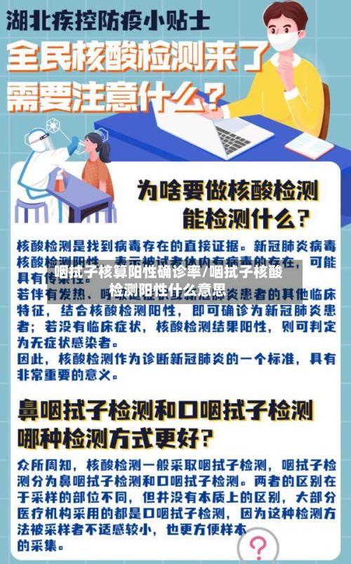 咽拭子核算阳性确诊率/咽拭子核酸检测阳性什么意思-第3张图片