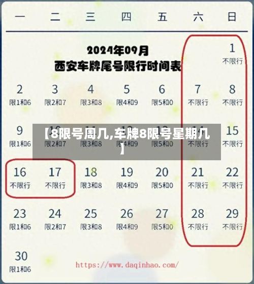 【8限号周几,车牌8限号星期几】-第2张图片